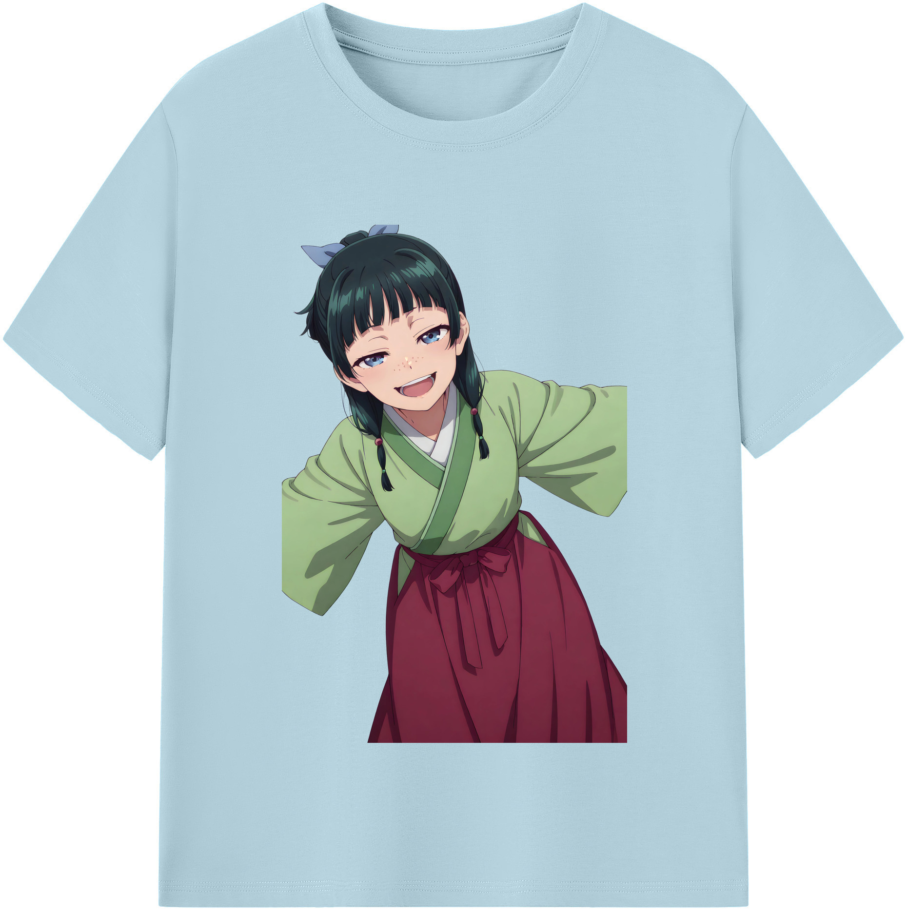（画像用） 薬屋のひとりごと The Apothecary Diaries 綿100％半袖Tシャツ（フロントプリント）